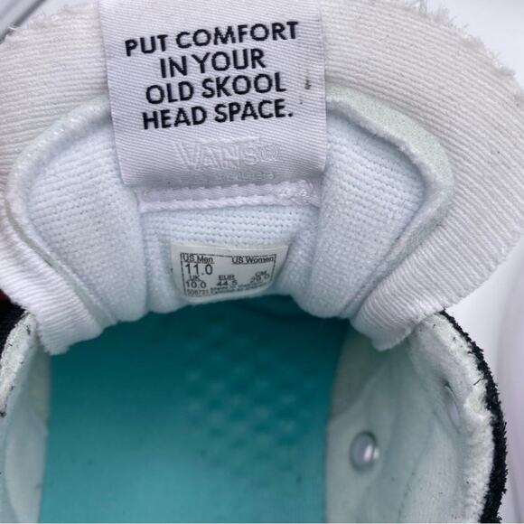 Vans Checkerboard Sneakers Black & White Size 11 for Men - Picture 7 of 8